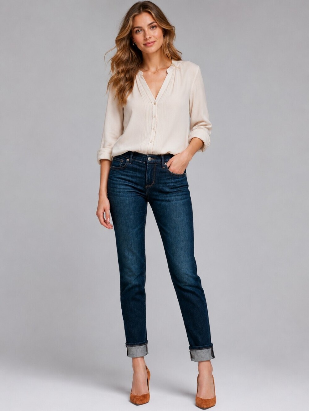 ❤ BANANA REPUBLIC GIRLFRIEND JEANS, 2 (26)